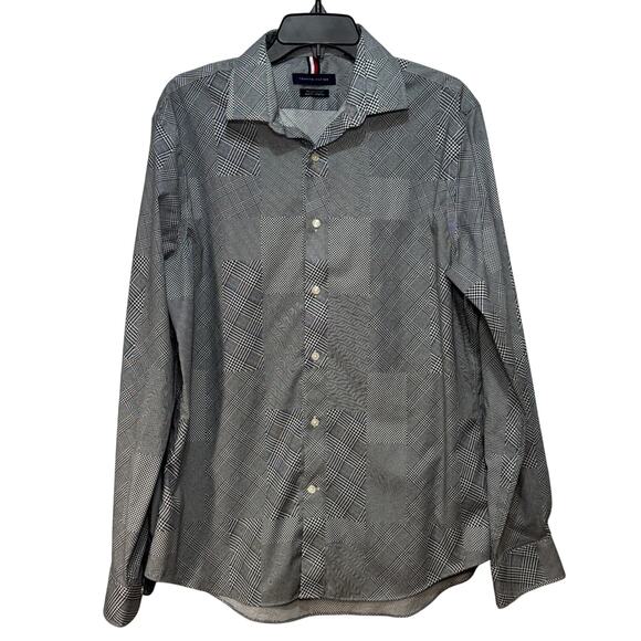 Tommy Hilfiger long sleeve button-down shirt. Size L (34/35) - Picture 1 of 10
